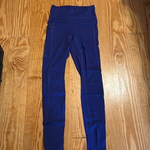 FABLETICS blue full length leggings w pockets